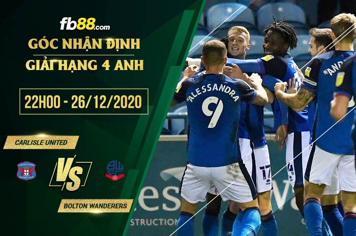 fb88-soi kèo Carlisle United vs Bolton Wanderers