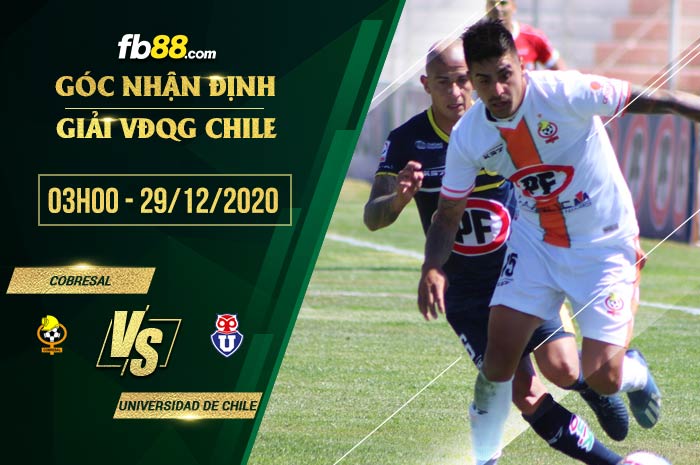 fb88-soi kèo Cobresal vs Universidad de Chile