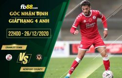 fb88-soi kèo Crawley Town vs Newport County
