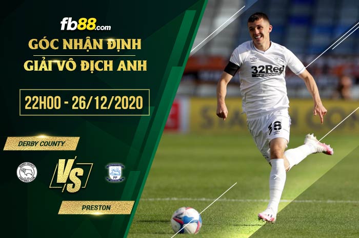 fb88-soi kèo Derby County vs Preston North End