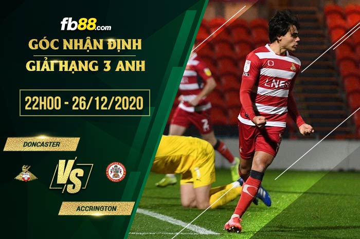 fb88-soi kèo Doncaster Rovers vs Accrington Stanley