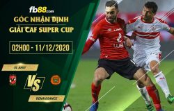 fb88-soi kèo EL Ahly vs Renaissance