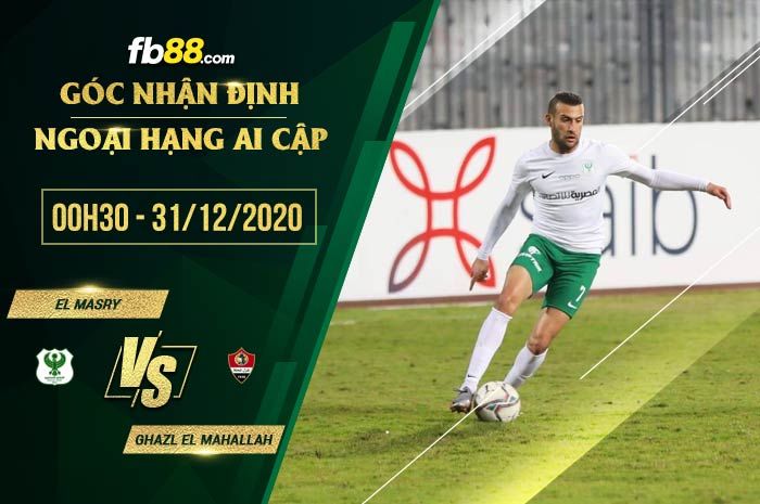 fb88-soi kèo EL Masry vs Ghazl El Mahallah