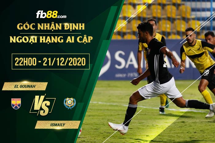 fb88-soi kèo El Gounah vs Ismaily