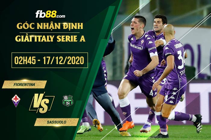 fb88-soi kèo Fiorentina vs Sassuolo