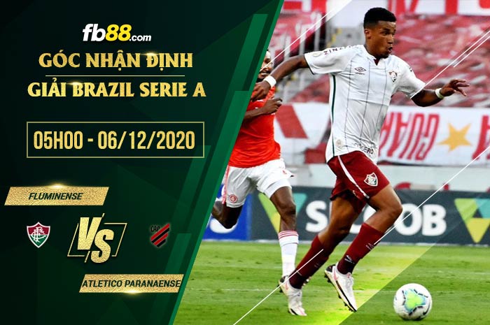 fb88-soi kèo Fluminense vs Atletico Paranaense