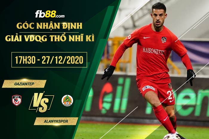 fb88-soi kèo Gazisehir Gaziantep vs Alanyaspor