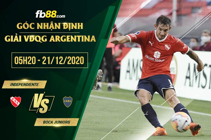 fb88-soi kèo Independiente vs Boca Juniors