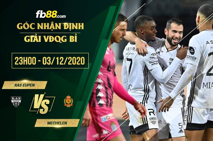 fb88-soi kèo KAS Eupen vs Mechelen