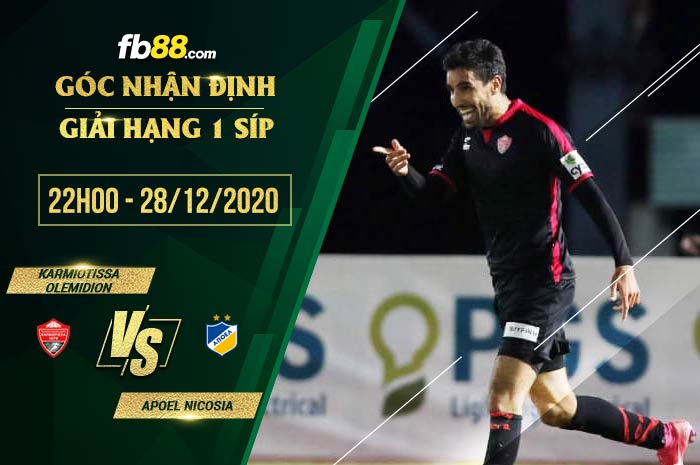 fb88-soi kèo Karmiotissa Polemidion vs APOEL Nicosia