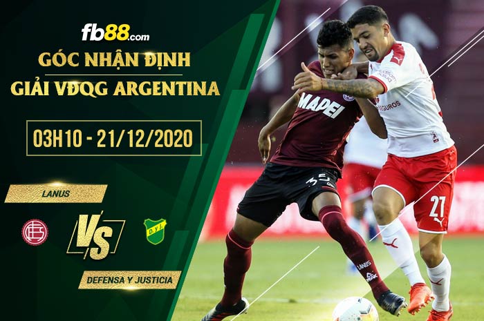 fb88-soi kèo Lanus vs Defensa Y Justicia