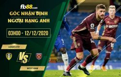 fb88-soi kèo Leeds vs West Ham