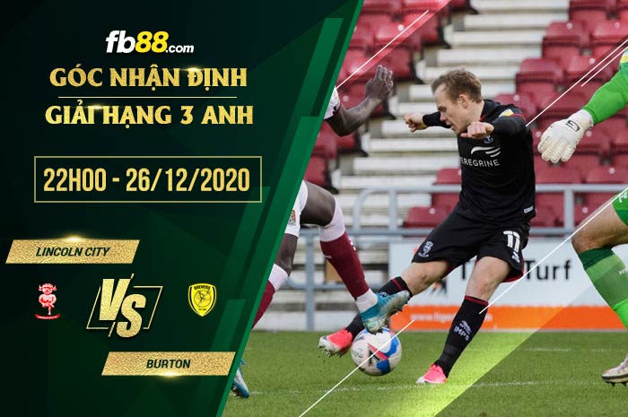 fb88-soi kèo Lincoln City vs Burton Albion