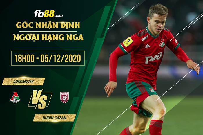 fb88-soi kèo Lokomotiv Moscow vs Rubin Kazan