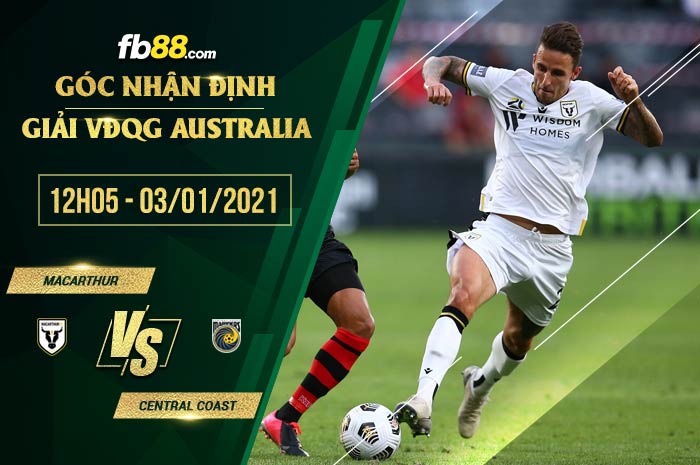 fb88-soi kèo Macarthur vs Central Coast Mariners