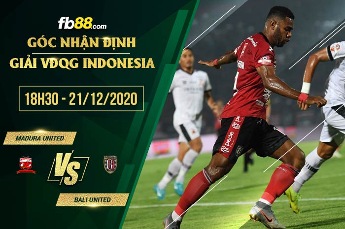 fb88-soi kèo Madura United FC vs Bali United FC