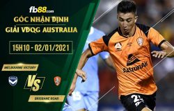 fb88-soi kèo Melbourne Victory vs Brisbane Roar