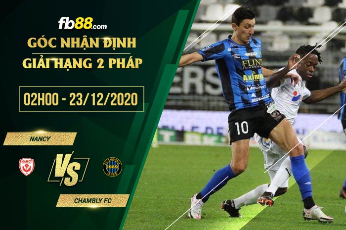 fb88-soi kèo Nancy vs Chambly FC