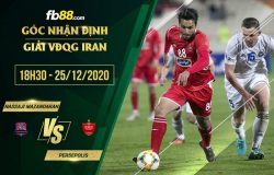 fb88-soi kèo Nassaji Mazandaran vs Persepolis