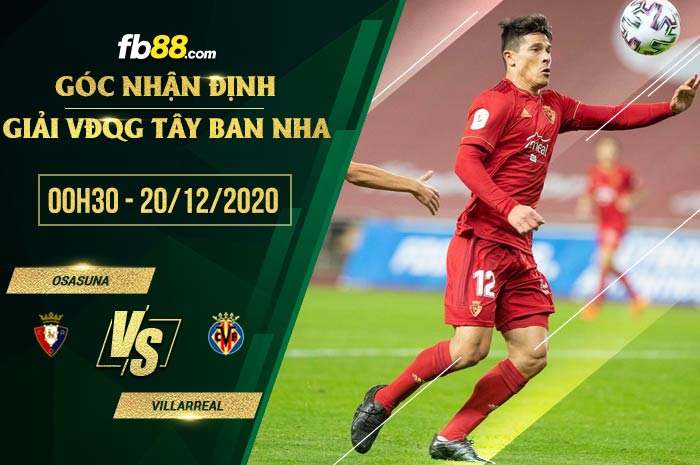 fb88-soi kèo Osasuna vs Villarreal