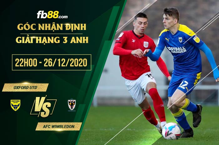 fb88-soi kèo Oxford United vs AFC Wimbledon