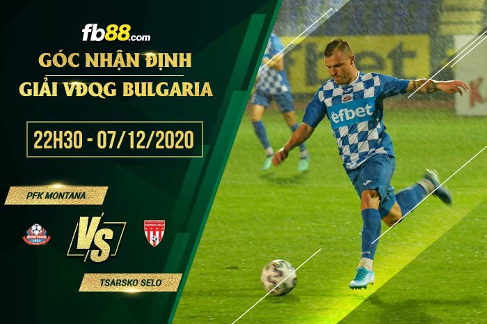 fb88-soi kèo PFK Montana vs Tsarsko Selo