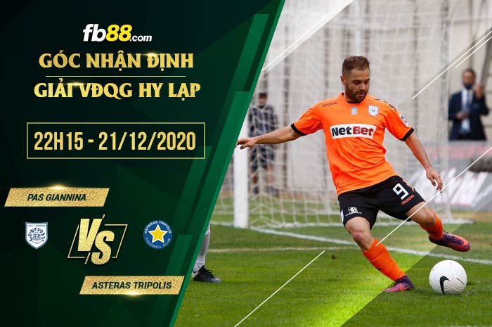 fb88-soi kèo Pas Giannina vs Asteras Tripolis