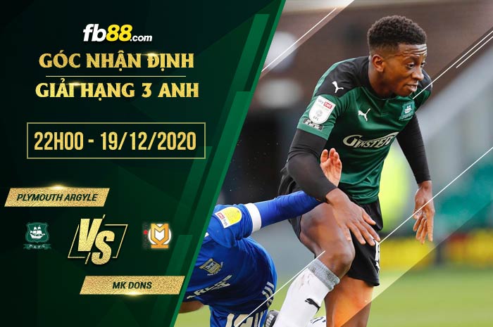 fb88-soi kèo Plymouth Argyle vs Milton Keynes Dons