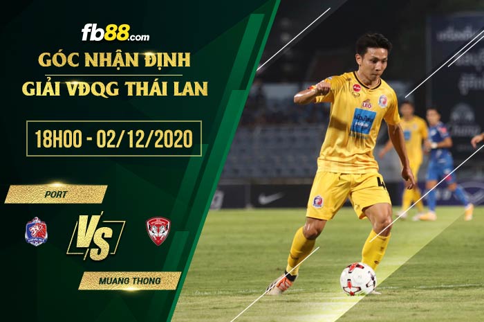 fb88-soi kèo Port vs Muang Thong United
