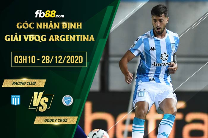 fb88-soi kèo Racing Club vs Godoy Cruz Antonio Tomba