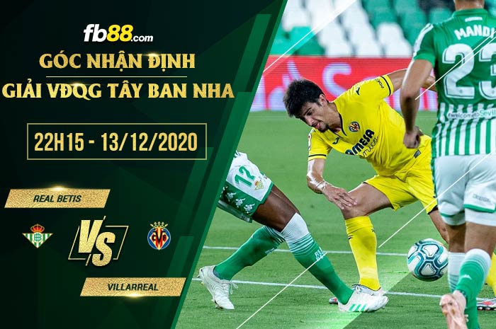 fb88-soi kèo Real Betis vs Villarreal