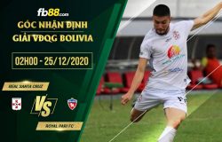 fb88-soi kèo Real Santa Cruz vs Royal Pari FC