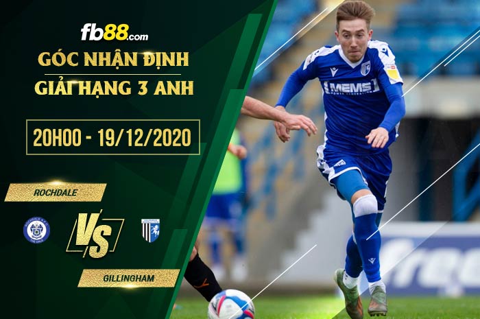 fb88-soi kèo Rochdale vs Gillingham