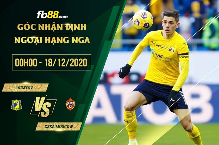 fb88-soi kèo Rostov FK vs CSKA Moscow