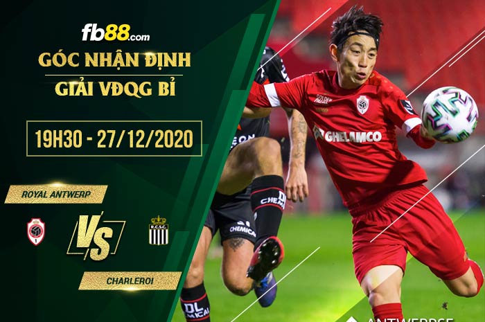 fb88-soi kèo Royal Antwerp vs Charleroi