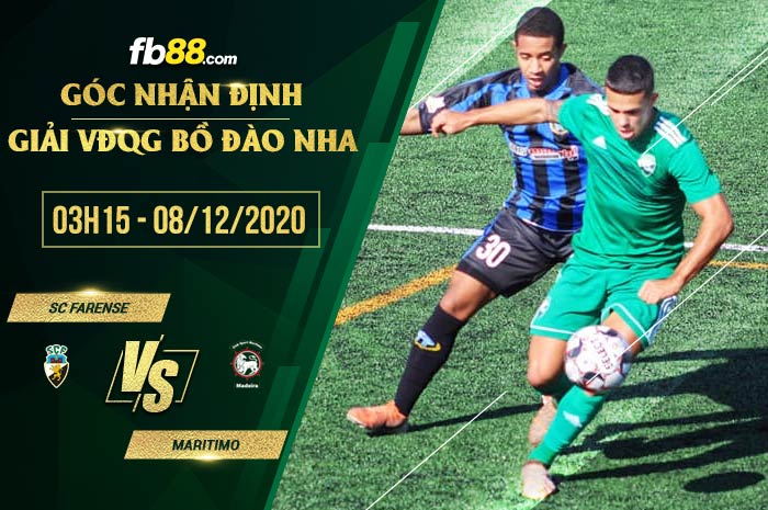 fb88-soi kèo SC Farense vs Maritimo