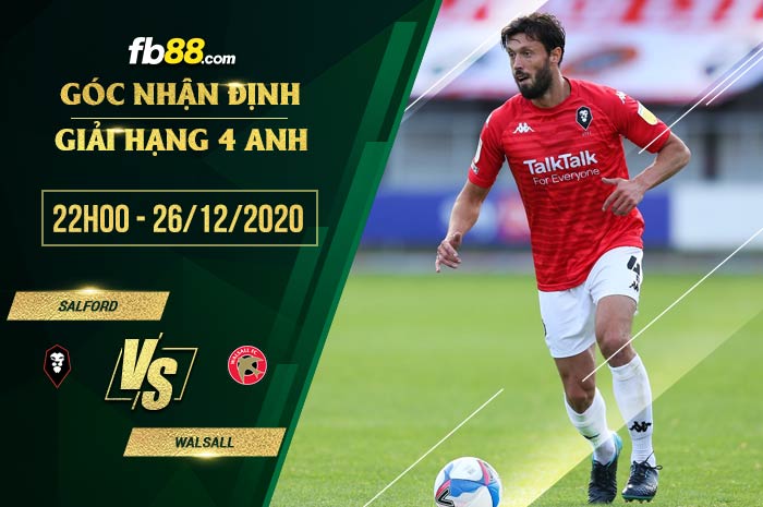 fb88-soi kèo Salford City vs Walsall
