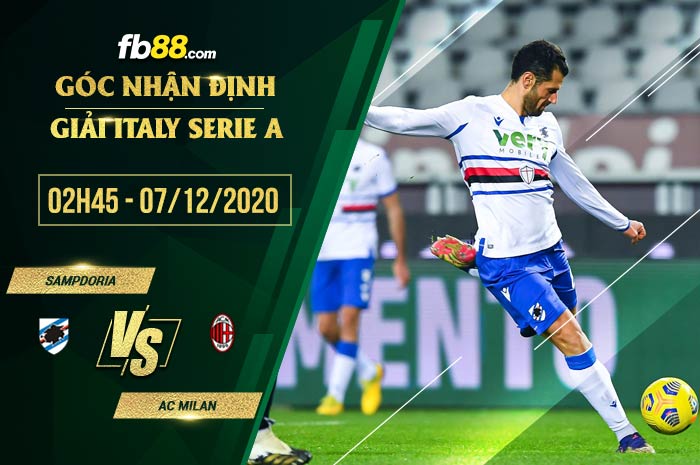 fb88-soi kèo Sampdoria vs AC Milan
