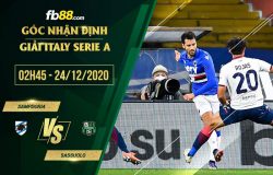 fb88-soi kèo Sampdoria vs Sassuolo
