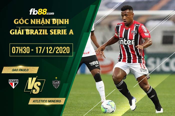fb88-soi kèo Sao Paulo vs Atletico Mineiro