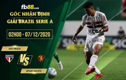 fb88-soi kèo Sao Paulo vs Sport Club Recife