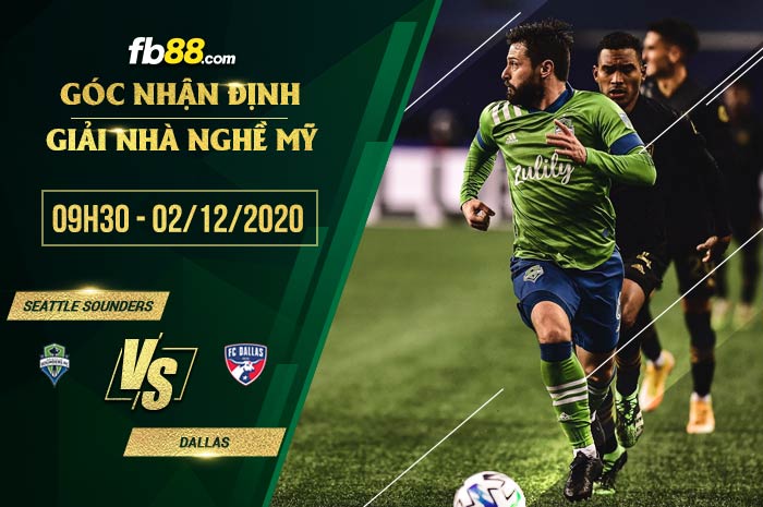 fb88-soi kèo Seattle Sounders vs Dallas
