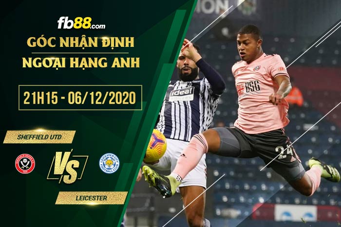 fb88-soi kèo Sheffield United vs Leicester City