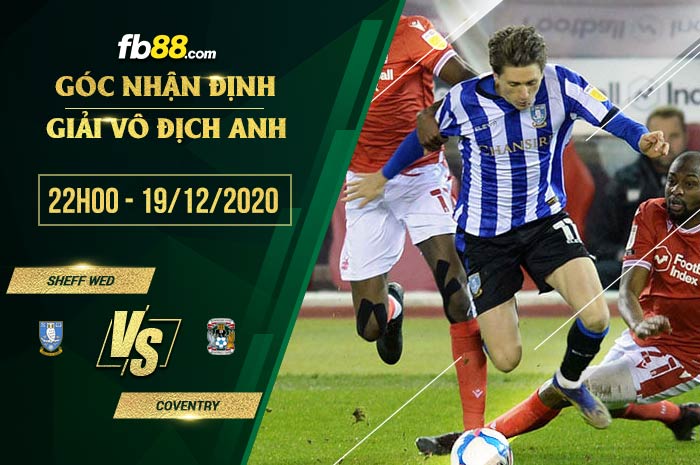 fb88-soi kèo Sheffield Wednesday vs Coventry City