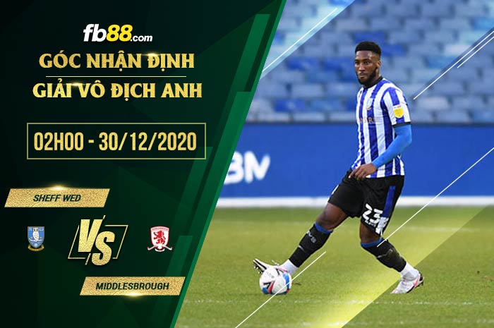 fb88-soi kèo Sheffield Wednesday vs Middlesbrough