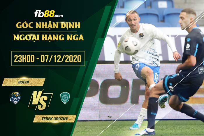 fb88-soi kèo Sochi vs Terek Grozny