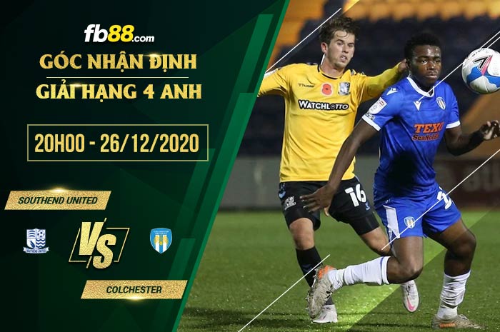 fb88-soi kèo Southend United vs Colchester United