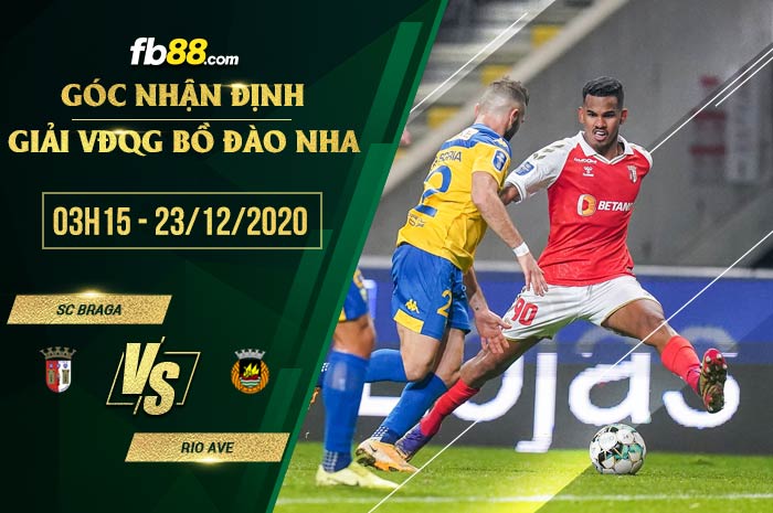 fb88-soi kèo Sporting Braga vs Rio Ave
