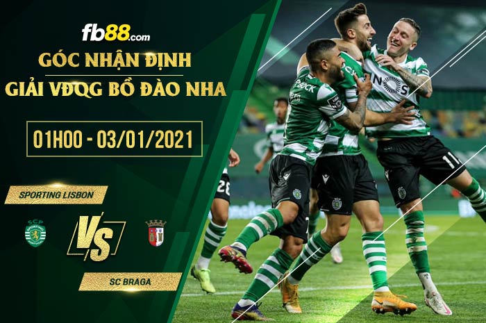 fb88-soi kèo Sporting Lisbon vs Sporting Braga