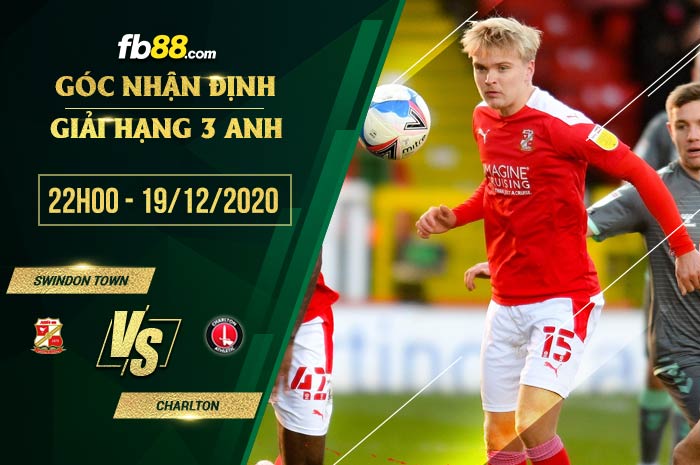 fb88-soi kèo Swindon Town vs Charlton Athletic